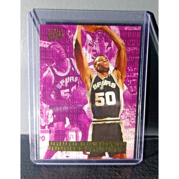 1995-96 David Robinson Fleer Ultra Double Trouble #9 Basketball Card - Picture 1 of 2